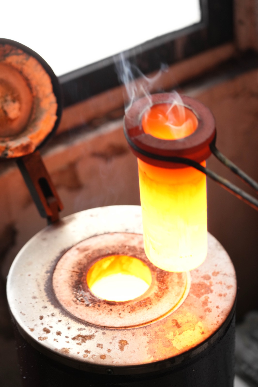 Pendentifs suspendus à l'atelier